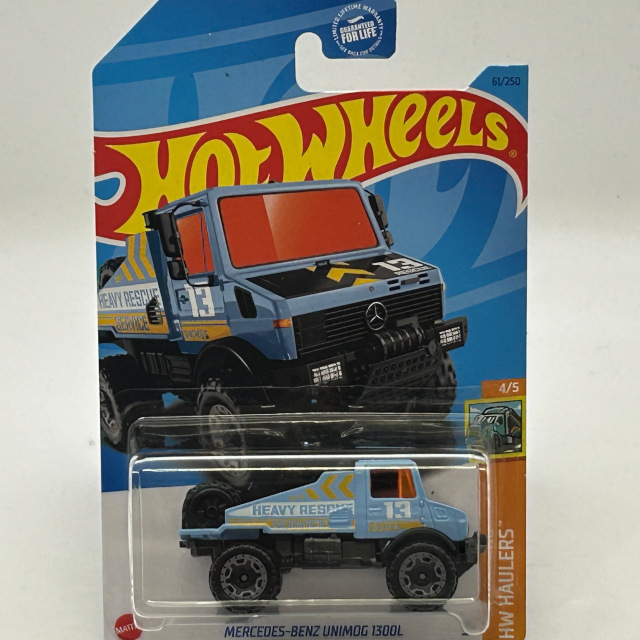 2023 HW Haulers / Mercedes Benz Unimog 1300L / メルセデス ベンツ ウニモグ 1300
