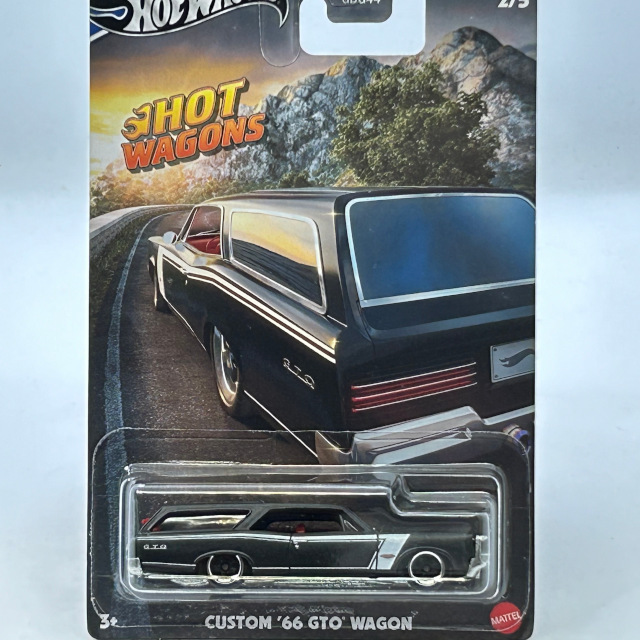 2024  Hot Wagons / Custom '66 GTO Wagon BLK / カスタム '66 GTO ワゴン