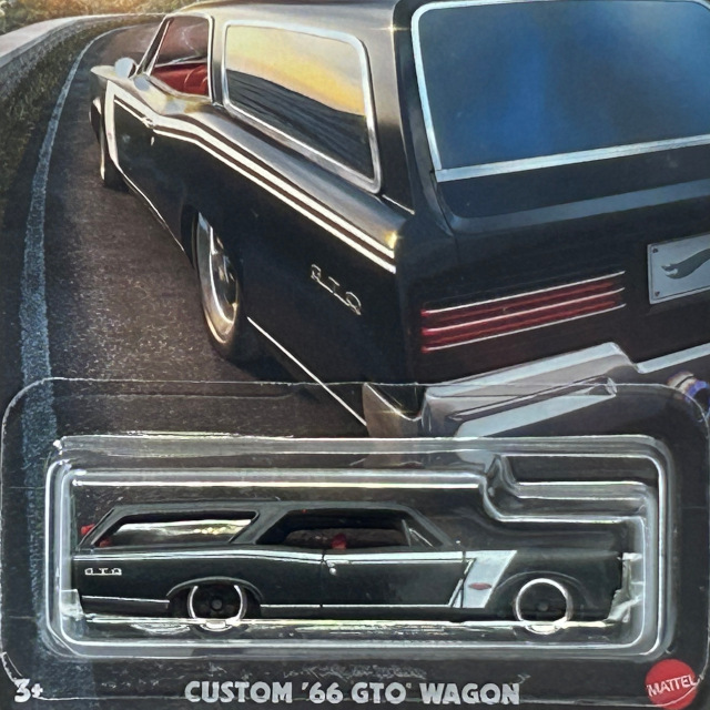 2024 Hot Wagons / Custom '66 GTO Wagon BLK / カスタム '66 GTO ワゴン