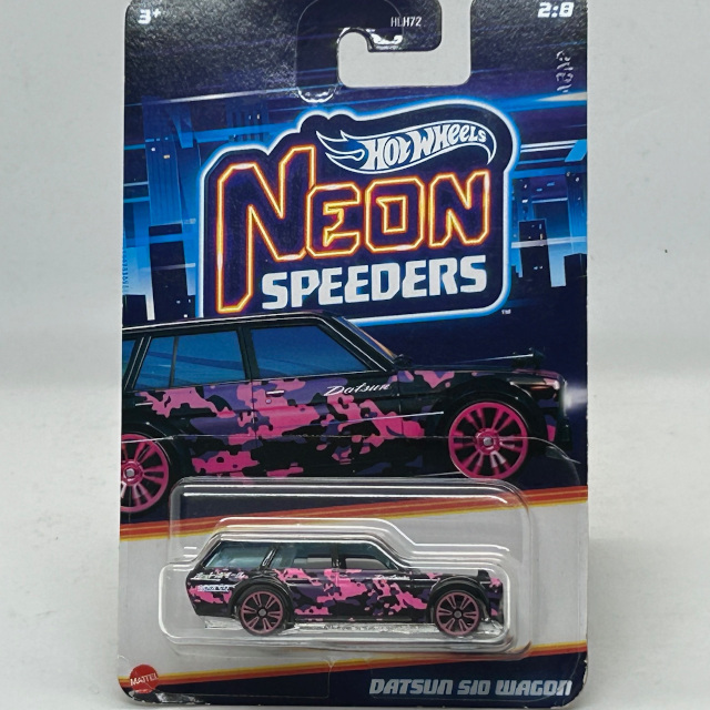 2024 Neon Speeders / Datsun 510 Wagon / ダッツン 510 ワゴン / Walmart Exclusive