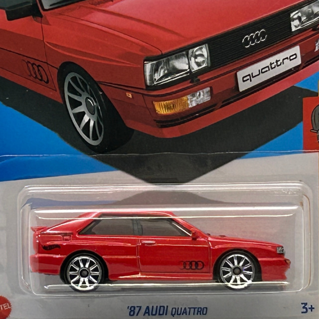 2024 HW Turbo / '87 Audi Quattro RED / '87 アウディ クワトロ