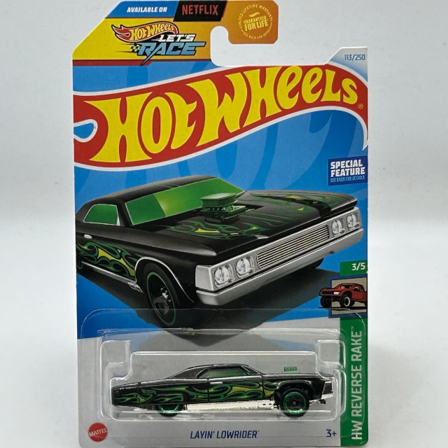 2024 HW Reverse Rake / Layin' Lowrider BLK / レイイン ローライダー