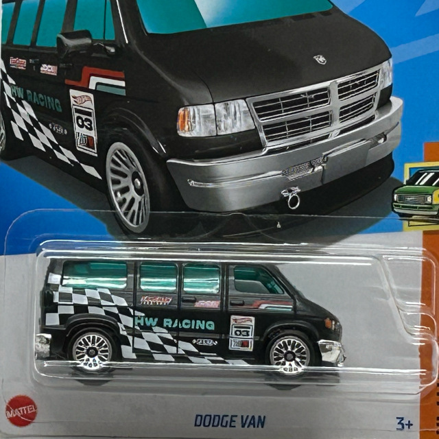 2024 HW Vans / Dodge Van / ダッジ バン / USA Card
