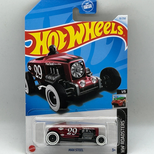 2024 HW Roadsters / Max Steel RED / マックス スティール