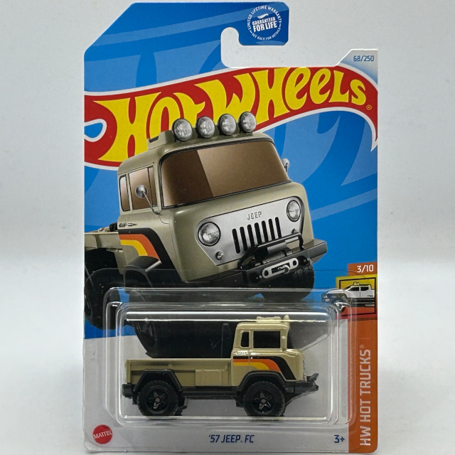 2024 HW Hot Trucks / '57 Jeep FC TAN / '57 ジープ FC 