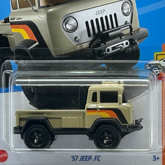 2024 HW Hot Trucks / '57 Jeep FC TAN / '57 ジープ FC 