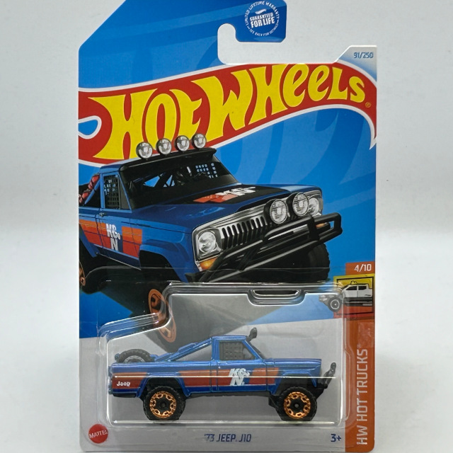 2024 HW Hot Trucks / '73 Jeep J10 BLU / '73 ジープ J10