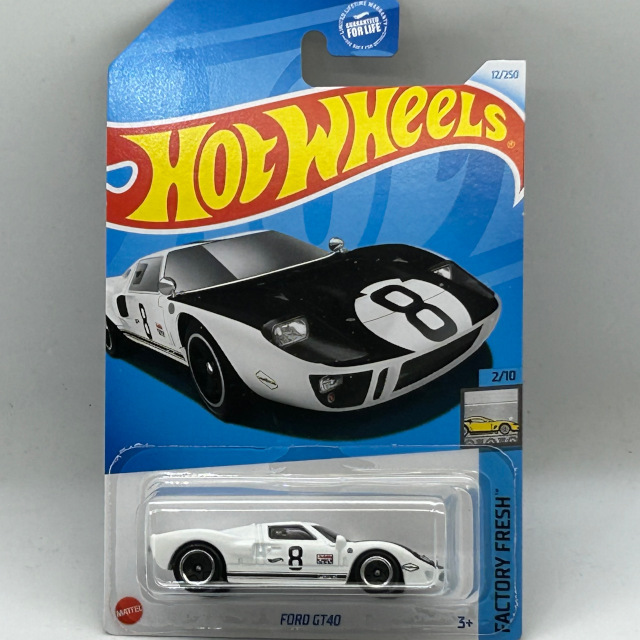 2024 HW Factory Fresh / Ford GT40 WHT / フォード GT40