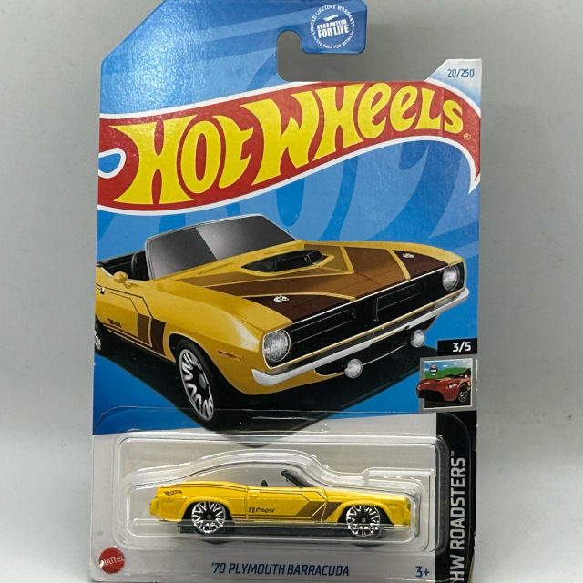 2024 HW Roadsters / '70 Plymouth Barracuda / '70 プリムス