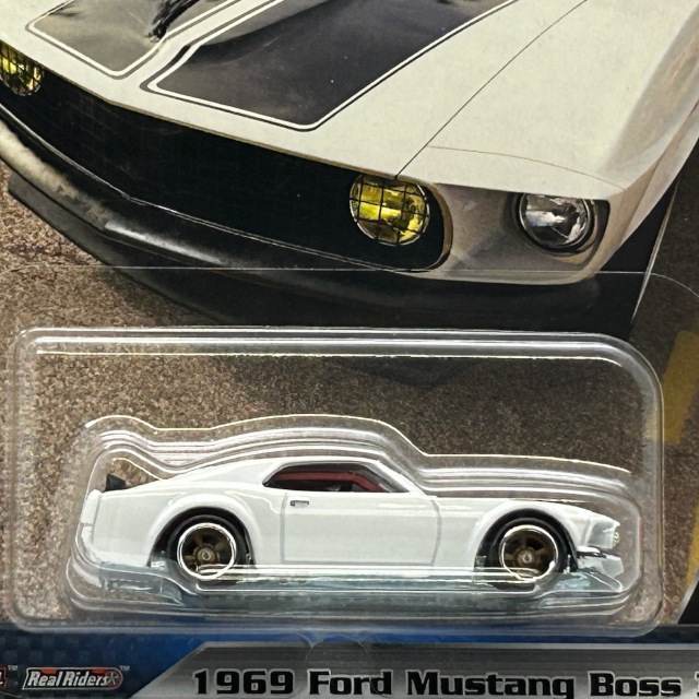 2024 HW Premium Fast & Furious / 1969 Ford Mustang Boss 302 WHT / 1969 フォード マスタング ボス 302