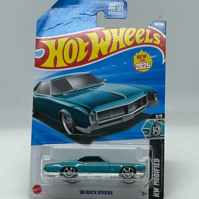 2025 HW Modified / '66 Buick Riviera / '66 ビューイック リビエラ / USA Card