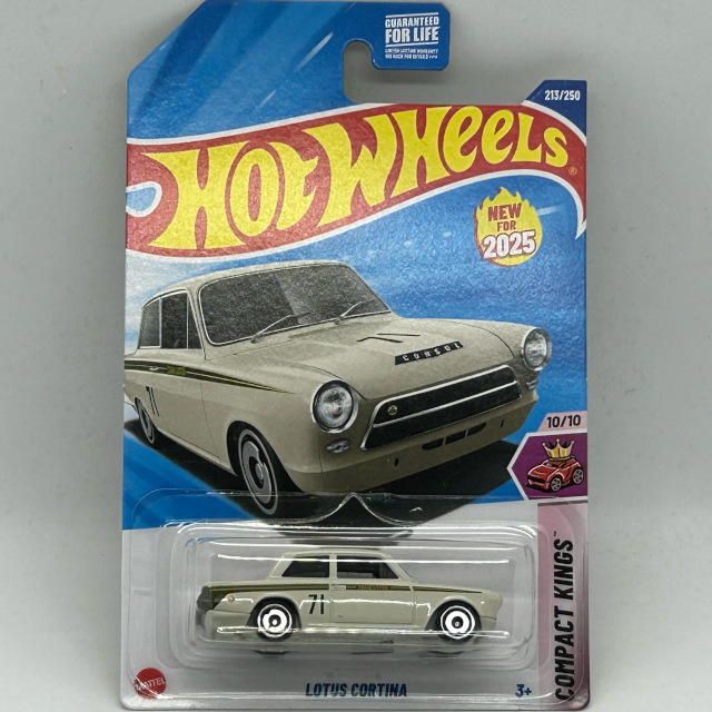 2025 HW Compact Kings / Lotus Cortina / ロータスコルティナUSA Card 