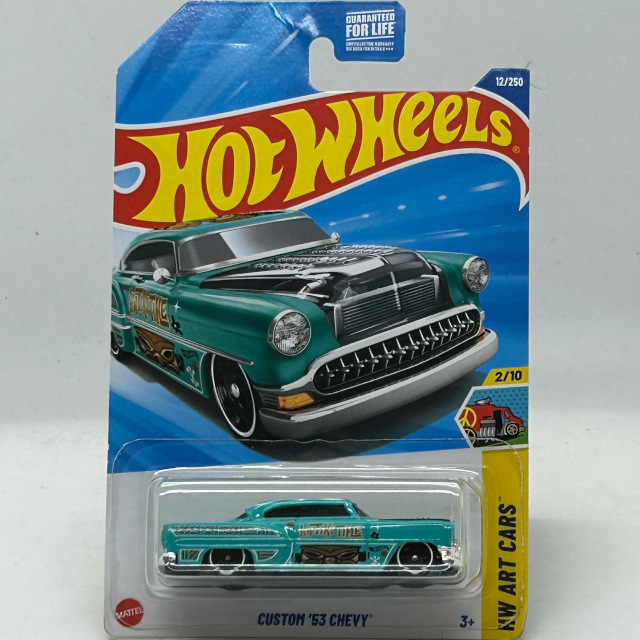 2025 HW Art Cars / Custom '53 Chevy / カスタム ’53 シェビー / USA Card