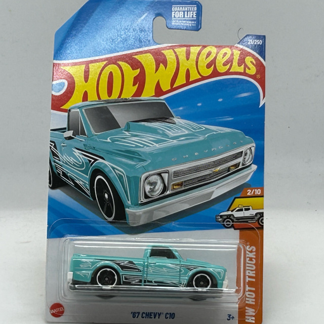 2025 HW Hot Trucks / '67 Chevy C10 / '67 シェビー C10 / USA Card