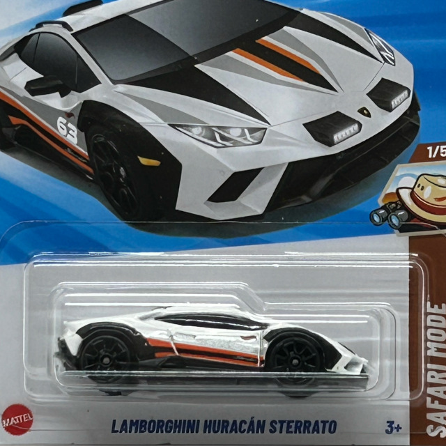 2025 Safari Mode / Lamborghini Hurac?n Sterrato / ランボルギーニウラカン- White - USA Card