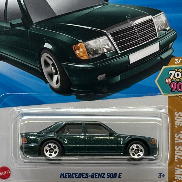2025 HW '70s vs. '90s / Mercedes Benz 500 E / メルセデス ベンツ 500 E