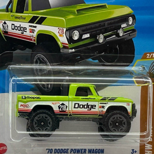 2025 HW Dirt / '70 Dodge Power Wagon / '70 ダッジ パワー ワゴン
