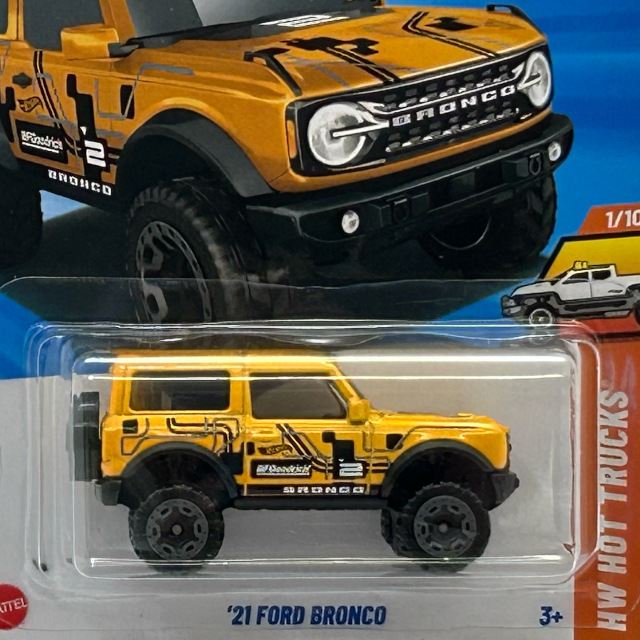 2025 HW Hot Trucks / '21 Ford Bronco / '21 フォード ブロンコ