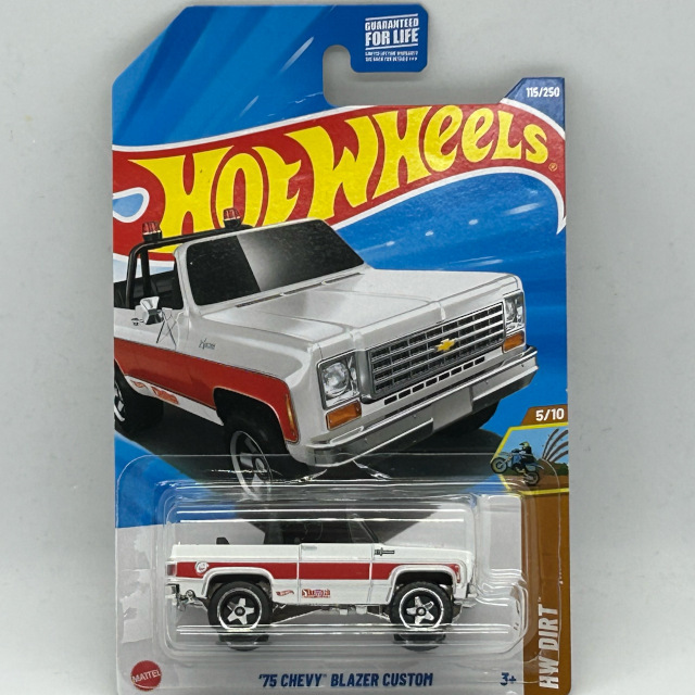 2025 HW Dirt / '75 Chevy Blazer Custom USA Card / '75 シボレー ブレイザー カスタム