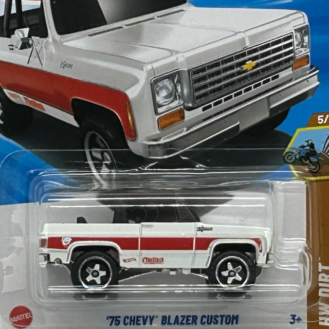 2025 HW Dirt / '75 Chevy Blazer Custom USA Card / '75 シボレー ブレイザー カスタム