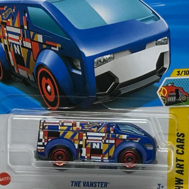 2025 HW Art Cars / The Vanster / ヴァンスター / USA 'Epic Race' Card