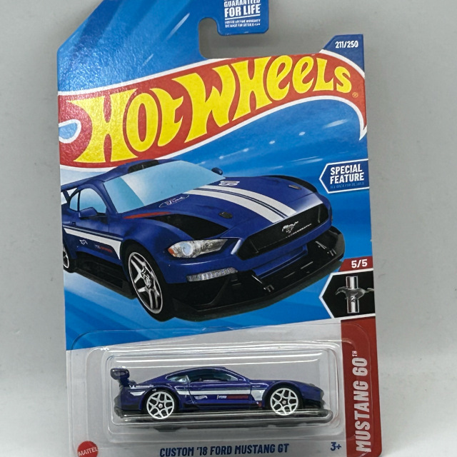 2025 HW Mustang 60th / Custom '18 Ford Mustang GT USA Card / カスタム ’18フォードマスタング GT USAカード