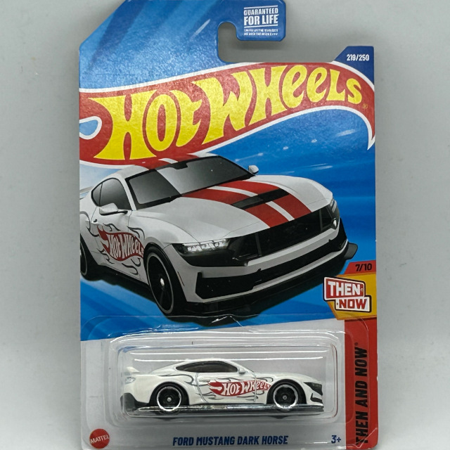2025 HW Then and Now / Ford Mustang Dark Horse USA Card / フォード マスタング ダークホース USAカード