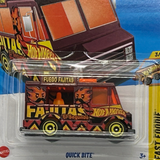 2025 HW Fast Foodie / Quick Bite USA Card / クイック バイト USAカード