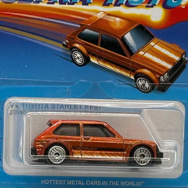 2025 HW Ultra Hots / '81 Toyota Starlet KP61 / '81 トヨタ スターレット KP61