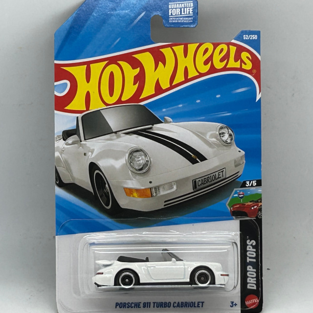 2026 HW Drop Tops / Porsche 911 Turbo Cabriolet / ポルシェ 911 ターボ カプリオレ