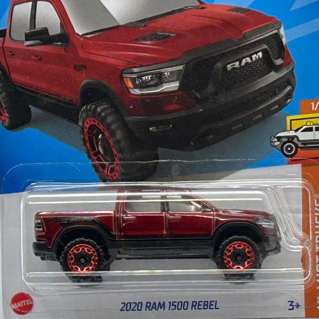 2007 HW New Models / Dodge Ram 1500 RED / ダッジ ラム 1500