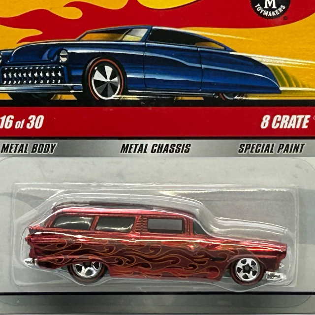 2009 HW Classics Series 5 / 8 Crate RED / 8 クレート