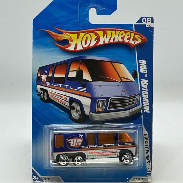 2010 HW City Works / GMC Motorhome BLU / GMC モーターホーム