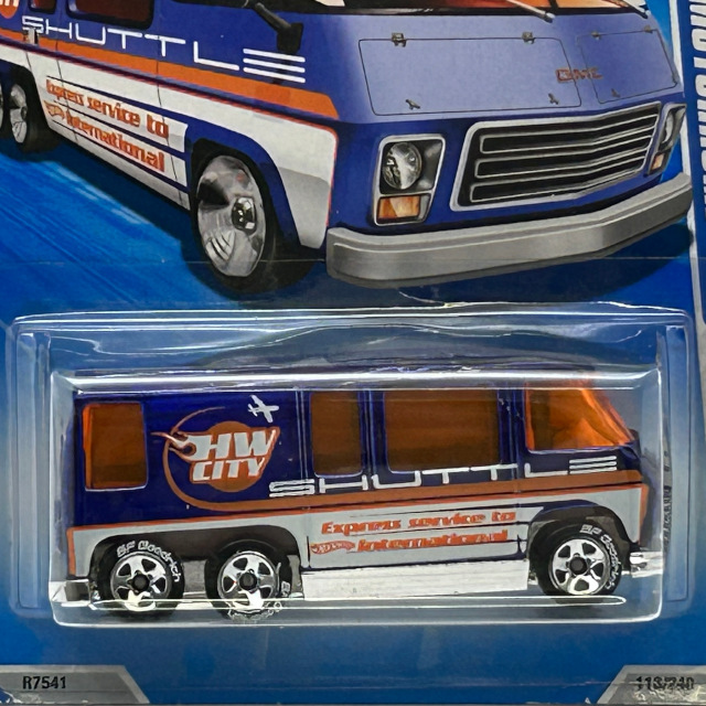 2010 HW City Works / GMC Motorhome BLU / GMC モーターホーム