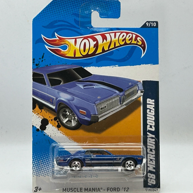2012 HW Muscle Mania / 68 Mercury Cougar / 68 マーキュリー クーガー