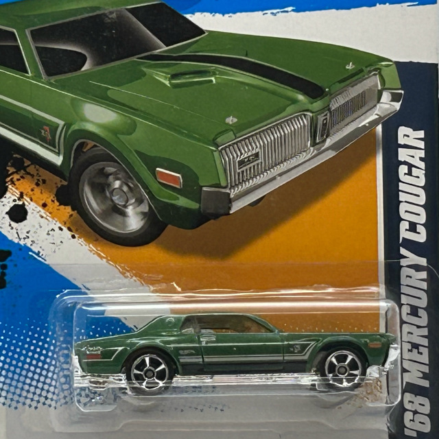 2012 HW Muscle Mania / 68 Mercury Cougar / 68 マーキュリー クーガー