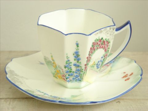 SHELLEY シェリー アーチウェイオブローズ Archway of Roses デミタス