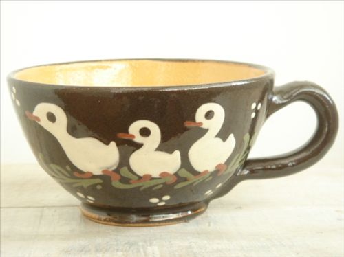 スフレンハイム焼き  ３羽のアヒル 大きなカップ