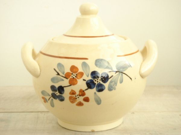 アンティークシュガーポット