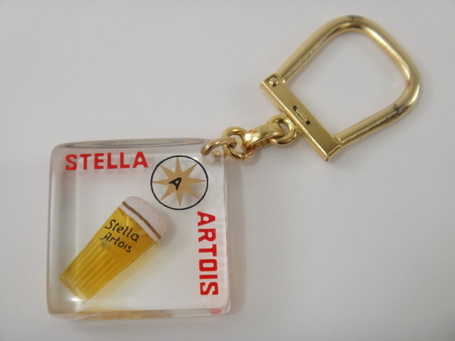 ブルボンキーホルダー ベルギービール STELLA ARTOIS