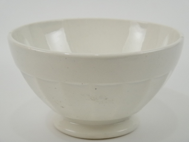 フランス アンティーク カフェオレボウル 白 Sarreguemines & Digoin製