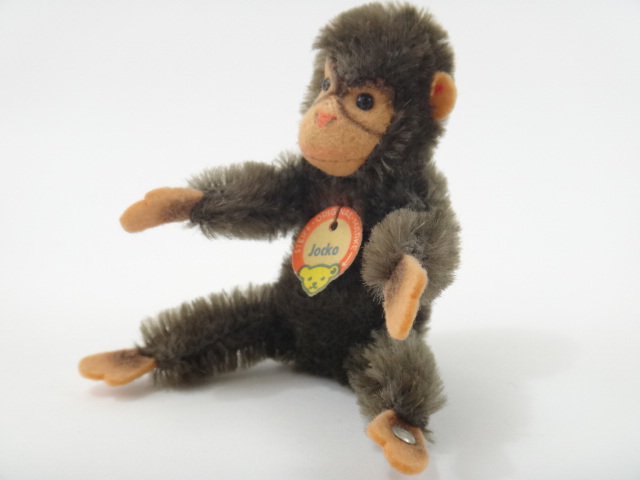 アンティーク シュタイフ サル Steiff Jocko 10cmサイズ