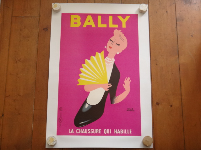 モルバン バリー ヴィンテージポスター Morvan BALLY