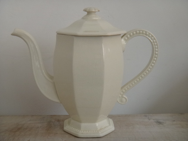 フランス アンティーク モントロー オクトゴナル ポット Montereau製