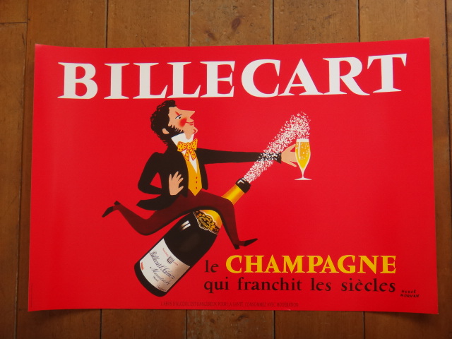 エルベ モルバン ビンテージポスター BILLECART Herve Morvan