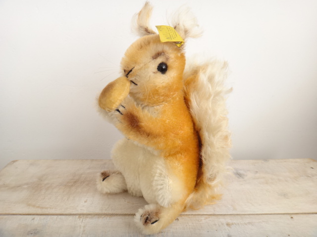 アンティーク シュタイフ リス Steiff Possy 22cmサイズ