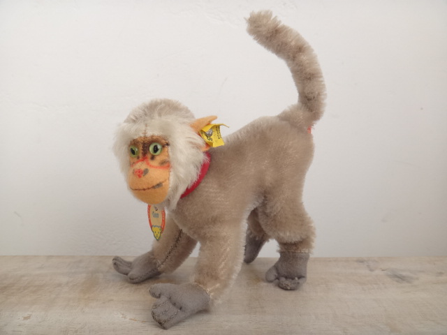 アンティーク シュタイフ ヒヒ Steiff Coco 10cm
