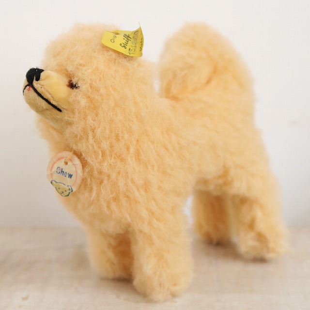 アンティーク シュタイフ チャウチャウ Steiff Chow 12cm