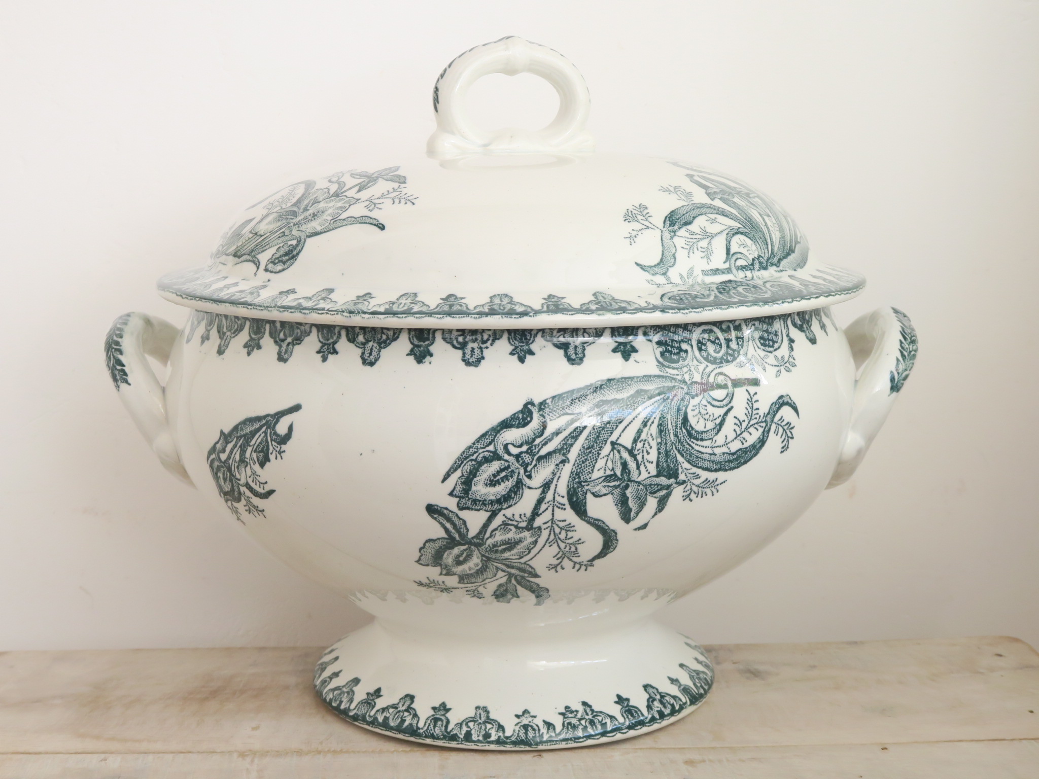 フランス アンティーク スーピエール アイリス IRIS AMANDINOISE製