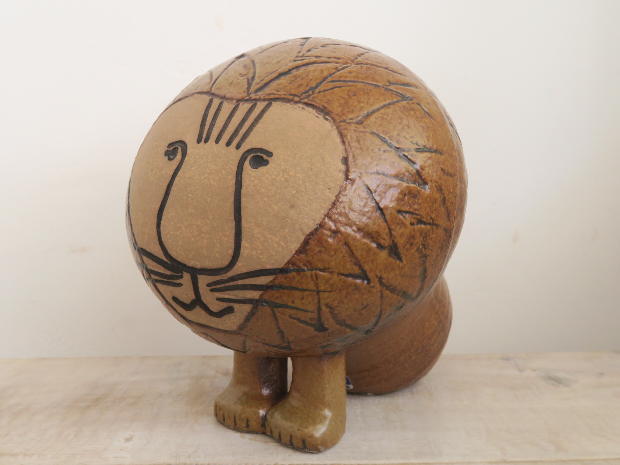 リサ ラーソン ライオン アフリカ Lisa Larson Lejon stort AFLIKA